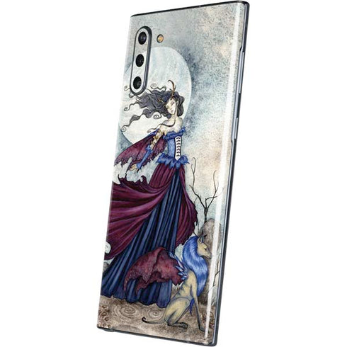 The Moon is Calling Fairy and Dragon by Amy Brown Galaxy Note 10 Skin